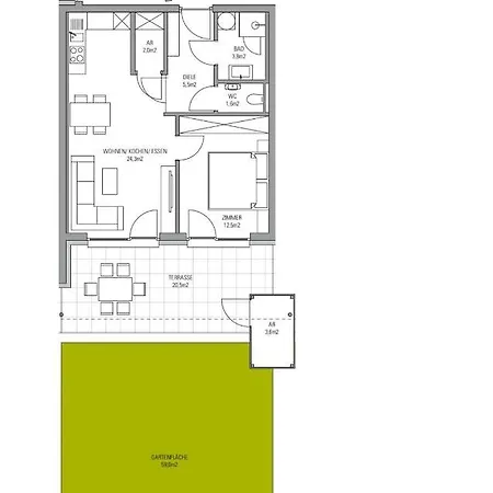 Apartmán Oasis Worthersee Neu & Zentral Top 2 By Seebnb *